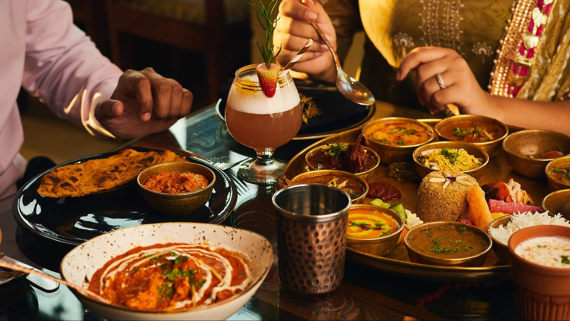 Dinner At Local Indian Restaurant