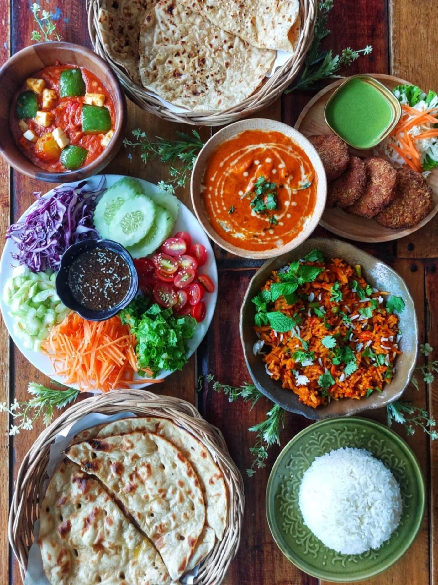 Dinner At Local Indian Restaurant