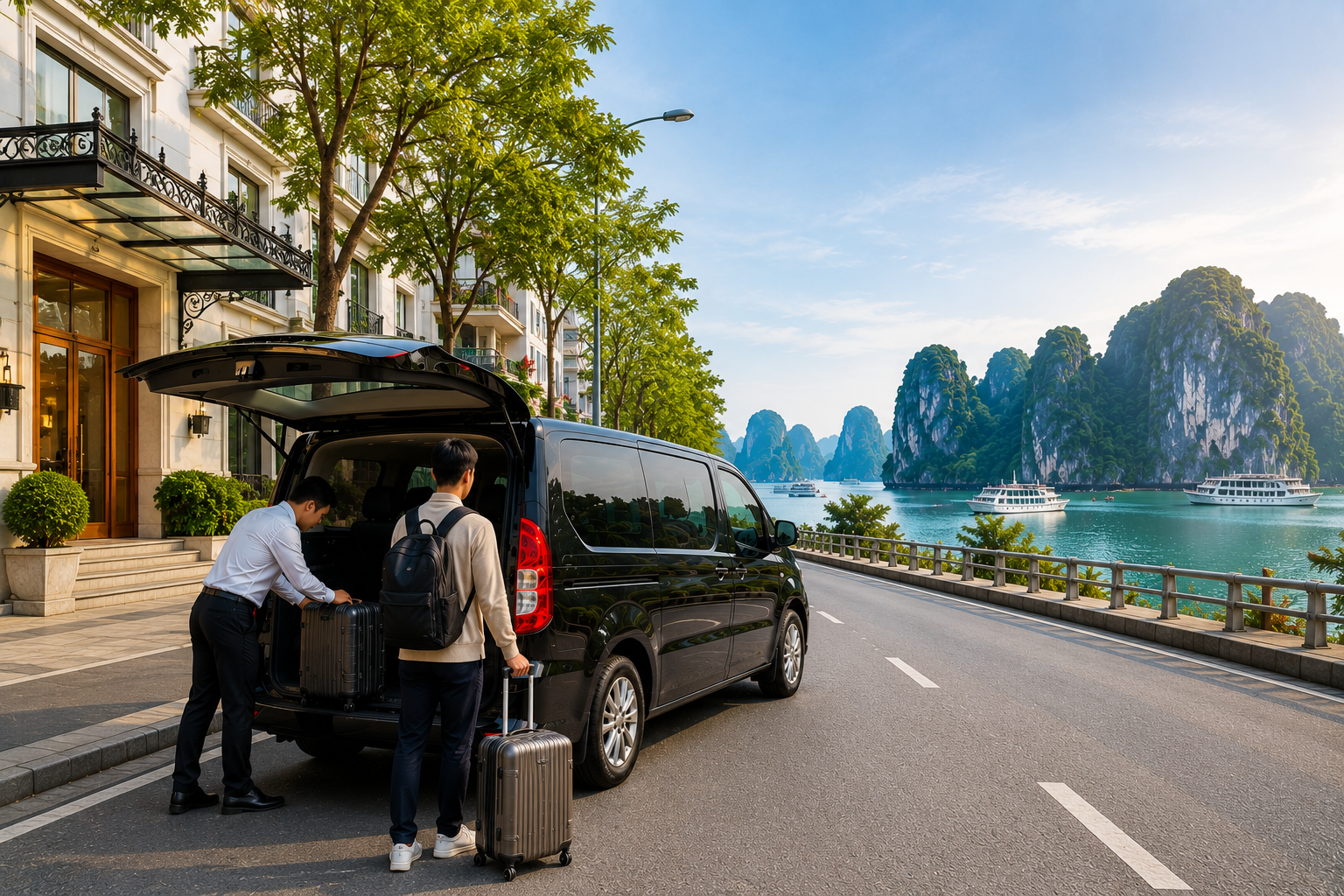 Transfer From Ha Long Bay To Hanoi Hotel