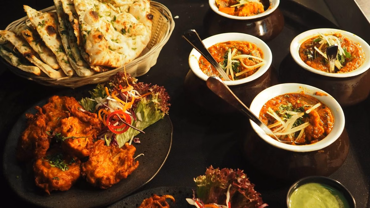 Lunch At Local Indian Restaurant